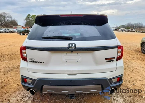 2023 Honda Passport Trail Sport из США, поврежденный, VIN 5FNYF8H65PB032737